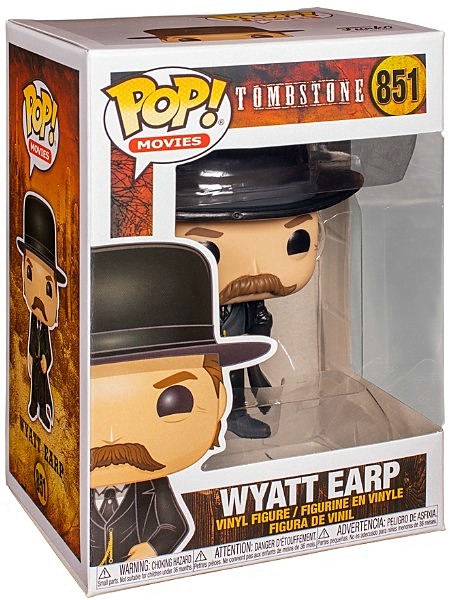 Funko POP #851 Movies Tombstone Wyatt Earp Figure